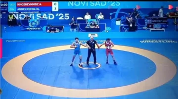 إنجاز تاريخي بصربيا.. المصارع محمد حسن يحصد الميدالية الذهبية ببطولة العالم